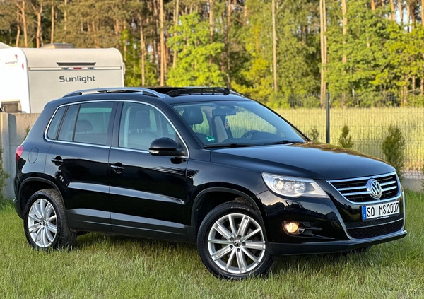 Volkswagen Tiguan cena 39900 przebieg: 219000, rok produkcji 2009 z Mrągowo małe 742